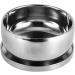 Stainless Steel Shaving Bowl with Lid - Men's Wet Shaving Soap Mug for Healthier and Smoother Shave - Buy Online on GoSupps.com