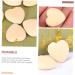 Ibasenice 150 pcs Peach Herz Wooden Beads Unfinished Heart Beads for Tinkering Garland Production & Child Amulets - Buy Online on GoSupps.com