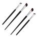 SOESFOUFU 4 Pcs Flat Concealer Brush Brow Brushes for Eyebrows Nose Makeup Brush Eye Makeup Brushes Horse Hair