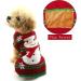 DELIFUR Dog Snowman Holiday Sweater - Christmas New Year Pet Clothes - Buy Online on GoSupps.com