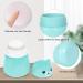 Bo te de Talc Poudre B b Portable avec Houpette R utilisable Distributeur de Talc Vide pour Voyage Bocal en Forme d'Ours de Poudre Corporelle pour Enfant et Femme (sans Poudree) (Bleu) - Buy Online on GoSupps.com