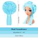 Arqumi Kids Silk Satin Bonnet 2Pcs Set - Soft Adjustable Night Cap for Baby to Teens in Black & Blue - Buy Online on GoSupps.com
