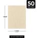 Aged Parchment Cardstock - for Certificates, Menus, Invitations | 65lb Cover | 8.5x11 - 50 Sheets - Buy Online on GoSupps.com