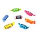 CrazyOutlet Tootsie Roll Chewy Candy Assorted Fruit Taffies - 2lb Bulk Pack - Buy Online on GoSupps.com