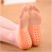 Unisex 5CM Height Increase Silicone Socks - Gel Heel Pads for Arch Support & Comfort - Beige Insoles - Buy Online on GoSupps.com