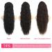 BETHANY 26 Inch Curly Drawstring Ponytail Extension - Synthetic Long Wavy Clip in Hair Extension for Women (Natural Black) - Buy Online on GoSupps.com
