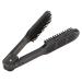 Hair Straightener Brush Styling Brush Ergonomic Handle for Fast Drying Styling with High Temperature Resistance Hair Straightener Brush
