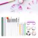 Design Practical Nail Art Brush Nail File High-Quality Materials Exquisite Fashion for Home Salon Shop