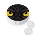 Contact Lens Case Two Yellow Eyes Portable Travel Contact Lens Box Contact Lens Storage Box