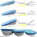 Height Increase Heel Insoles for Men & Women - Gel Lift Inserts for Comfort & Elevation | Invisible Cushion Pads 0.6" Heel Height - Buy Online on GoSupps.com