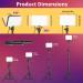 Torjim RGB Studio Lights with Adjustable Tripod Stand - 16 Color Lighting for Video Recording and Live Streaming - Buy Online on GoSupps.com
