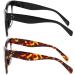 Cat-Eye Reading Glasses for Women - Blue Light Blocking & Magnifying Readers in Black & Tortoise (2.0x) - Shop Internationally - Buy Online on GoSupps.com