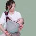 Breathable Baby Sling Dual Use Infant Sling Carrier Adjustable Widened Shoulder Straps Baby Wrap Carrier Anti-Slip Breastfeeding Carrier for Infant 0-36 Months Green - Cloth - Buy Online on GoSupps.com