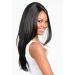Wig Ladies Long Hair Black Women Curly Party Brazilian Straight Hair 50s 60s 70s 80s