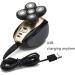 4D 360 Head Shaver for Men - 5 in 1 Wet/Dry Bald Head Shaver with Rotary Blades Clippers & Accessories | International Shipping Available - Buy Online on GoSupps.com