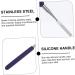 Beavorty palette stick Nail Art Stirring Tools nail art spatula makeup spatula Mixing Rod cosmetic mixing stick nail manicure tool nails gel Nail Art Tool Stainless steel nail polish - Buy Online on GoSupps.com