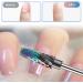 Mesee 5 in 1 Pro Nail Drill Bit 3/32" Shank Tapered Barrel Nail Bit Tungsten Steel Nail File Drill Bit for Manicure Pedicure Acrylic Hard Gel Nails Art Polishing Cuticle Removal - Buy Online on GoSupps.com