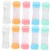 Partykindom 10 STK contact lens container Tool accessories Cistress for camping utensils Travel accessories case Storage holder lentiletui main cornea Kasten Abs Medical Colors x 2 pieces 5.8x1.9x1.9cmx2PCs