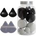 Makeup Sponge Blender - Blending Sponge & Makeup Sponge Set Versatile Powder Puff Wet & Dry Use Long Lasting for Women Girlfriend Mother Wife Black - Buy Online on GoSupps.com