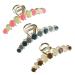 3 Pack Metal Hair Claw Clips 4.3Hair Clips for Women and Girls Fashion Hair Clips for Thick Hair & Thin Hair