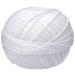 Handy Hands Lizbeth Egyptian Cotton Crochet  Tatting  Knitting Thread Size 3 (50 Grams 120 Yards)   HH03601  Snow White