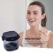 Buy Mundsichtui Transparent Storage Case - Hierarchical Hollow-out Bracket Box with Mirror Brush | Food Quality Travel Utensils | Mouth & Night Protection in Orozonit Sapphire Blue - Buy Online on GoSupps.com