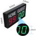 GAN XIN Portable Electronic Scoreboard with Remote | 1-99 Digital Score Keeper for Volleyball, Basketball, Football, and More - 1.8inch Red+Green - Buy Online on GoSupps.com