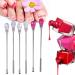 Nail Tools Light Therapy Gel Stir Bar Nail Stir Bar Powder Mixing Stirrer Stick Powder Transparent Red Tri-color Optional(red) - Buy Online on GoSupps.com