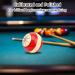 Billiards Cue Ball Training Artifact with Storage Bag - Portable Practice Assist Accessory for American Pool - Standard Lines and Dots - Size Ball + Bag - Buy Online on GoSupps.com