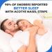 Acotye 2 in 1 Anti-Snoring Solution: Mouth Tape and Nasal Strips - 142pcs | Relief and Improve Nighttime Sleeping Hypoallergenic - Buy Online on GoSupps.com