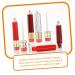 8PCS Empty Lip Gloss Lipstick Tubes Kit | DIY Lip Balm Supplies for Small Business | Lip Gloss Maker with Wands - Buy Online on GoSupps.com