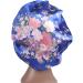 Beaupretty Satin Sleep Bonnet Cap for Women & Girls - Borland Flower Design - Buy Online on GoSupps.com