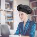 COHEALI Adjustable Reversible Sleep Hat Hair Bonnet for Long Hair - Black 56-58cm - Buy Online on GoSupps.com