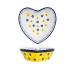 Salad Bowls Mixing Bowls Ceramic Bowl Fruit Salad Bowl Heart Shape Kitchen Breakfast Rice Bowl Tableware Dessert Noodle Bowl Kitchen Restaurant Bowl Salad Bowl Pasta Bowls (A)