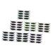 POPETPOP 28 Pairs Glitter Eyeliner Waterproof Tape Fake Eyeliner Stickers Eyeliner Tape Stickers With Wings 1 count (Pack of 1) As Shown 1