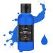 Go Ho Blue Face Body Paint(2.1 oz) Blue Makeup Water Based Face Paint and Body Paint for Airbrush Makeup Special FX Cosplay and Halloween Make up