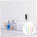 Buy Wofashpuret 4-Piece Double-Headed Toothbrush Set | Interspace & Braces Dental Care | Travel-Friendly Plastic Brush - Buy Online on GoSupps.com