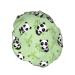 Bamboo Reusable Shower Cap with Sketch Panda Design | Waterproof Double Layer Bathing Hat for Women, Kids, and Men - Buy Online on GoSupps.com