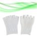 minkissy 1 Pair Gel Bunion Straightener Heel Sleeves for Cracked Heels Big Toe Separators Bunion Splints Pad Fingerless Gloves Toe Spacers Toe Spreader White Thumb Sock - Buy Online on GoSupps.com