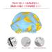Yellow Rubber Duck Reusable Shower Cap for Women and Kids | Double Layer Waterproof Bathing Hat | Hair Protector for Long Hair - Buy Online on GoSupps.com
