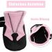 Reestboo Anti-Slip Dog Shoes | 4-Piece Paw Protection Boots for Large Dogs - Reflective Straps & Velcro - Pink XXL Winter Gear - Buy Online on GoSupps.com