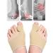 2 Pcs Bunion Corrector & Orthopedic Hallux Valgus Relief Splint | Beige Gel Pads & Non-Slip Support Brace - International Shipping Available - Buy Online on GoSupps.com
