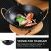 Pre- Seasoned Cast Iron Skillets Japanese Style Food Serving Plate Round Cookware Kitchen Deep Fryer with Double Assist Handle for Seafood Ramen Noodle Soup 10inch Frying pan ( Color : Gold Size : 3 30X25X9CM Gold - Buy Online on GoSupps.com