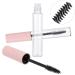 Adakel 5 Pieces Empty Mascara Bottle Set - 10ml Pink Eyelash Tubes with Wand for DIY Eyelash Cream - Buy Online on GoSupps.com