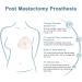Onefeng Mastectomy Breast Prosthesis for Women - Triangle Silicone Breast Form (300g Cup A/B/C) | Comfortable & Transparent Fake Breasts for Post-Surgery Support - Buy Online on GoSupps.com