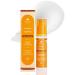 Nature Spell Vitamin C SPF 50 Face Fluid Sunscreen 75ml UVA & UVB Protection Suitable for All Skin Types SPF 50+ Face Moisturiser Water Resistant No White Cast Made in the UK