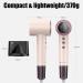 Slopehill Hair Dryer - 110 000 RPM High-Velocity Low Noise Lightweight | Intelligent Temperature Control for Home Salon & Travel - Pink & Rose Gold - Buy Online on GoSupps.com