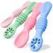 Mammacita Baby Spoon - Ideal for 4 Months+ | Perfect for Baby Led Weaning Porridge & Complementary Foods | Dental Aid for Infants - Buy Online on GoSupps.com