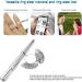 DoGeek Ring Sizer Set - Stainless Steel Ring Gauges & Aluminum Ring Mandrel (Size 1-13) - 27 Pcs - Buy Online on GoSupps.com