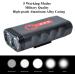 BurningSun Bike Light Set - 1000 Lumens, 5 Modes, 360 Rotatable, USB Rechargeable, IP65 Waterproof - Front and Back Cycling Lights - Buy Online on GoSupps.com